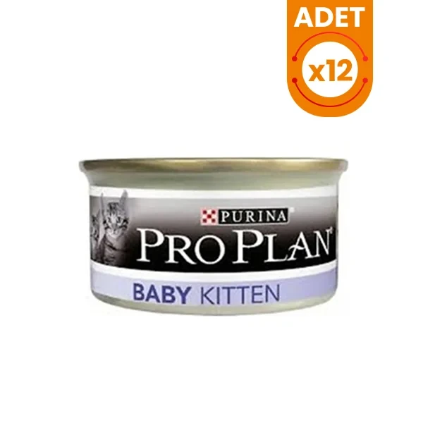 Pro Plan Baby Kitten Tavuk Etli Yavru Konserve Kedi Maması