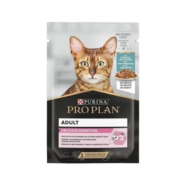 Pro Plan Okyanus Balıklı Pouch Yetişkin Konserve Kedi Maması 12 ADET