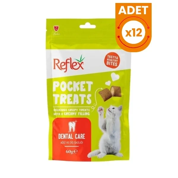 Reflex Pocket Treats Ağız ve Diş Sağlığı Destekleyici Kedi Ödül Maması