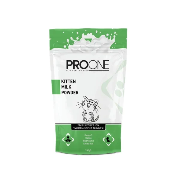 ProOne Kitten Milk Powder Yavru Kediler için Süt Tozu 200GR