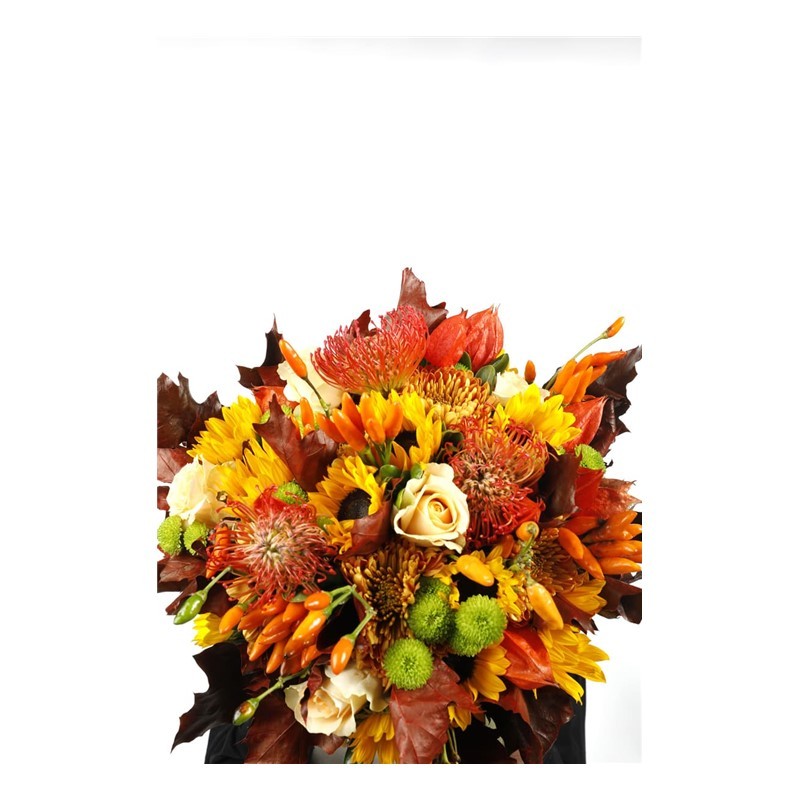 Deluxe Bouquet & Orange Everywhere